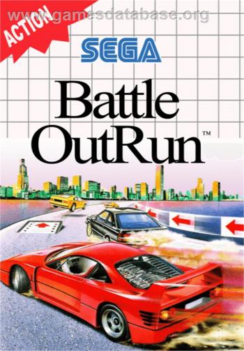Cover Battle Out Run for Master System II